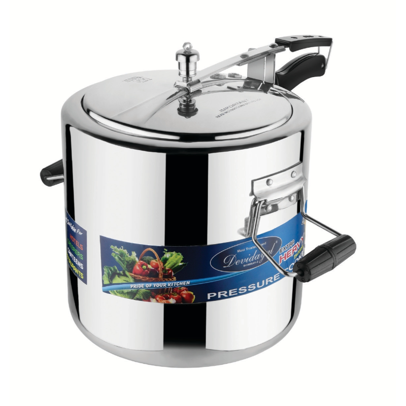 Devidayal steel pressure cooker outlet 3 ltr price